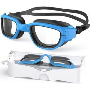 Kids Swim Goggles Swimming Goggles for Kids 6-14‎ Anti-Fog UV Protection